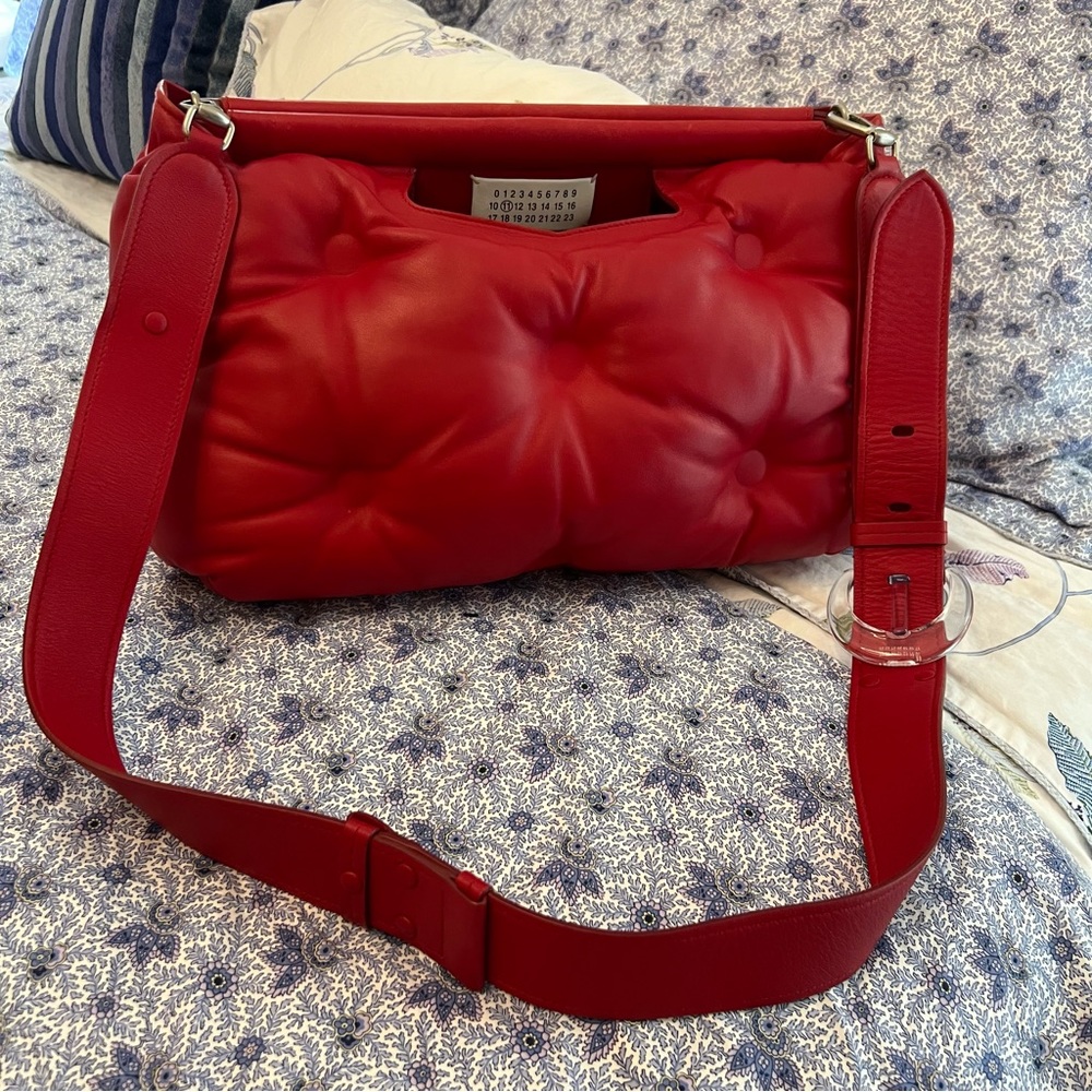 MAISON MARTIN MARGIELA Glam Slam Leather Handbag